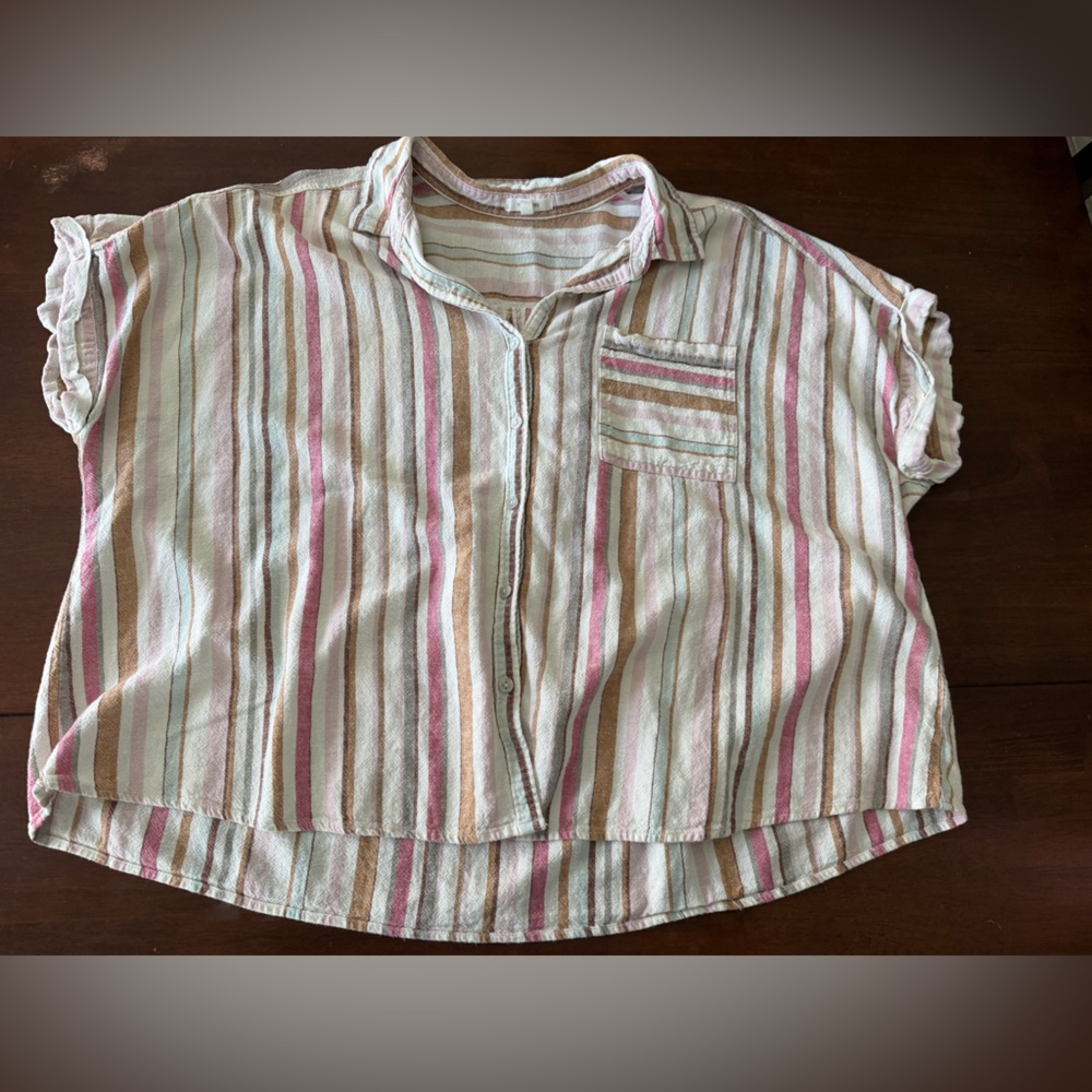 Maurices Multicolor Striped Top